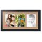 ArtToFrames Collage Photo Picture Frame with 3 - 6x8 inch Openings, Framed in Black with Over 62 Mat Color Options and Plexi Glass (CSM-3926-782)